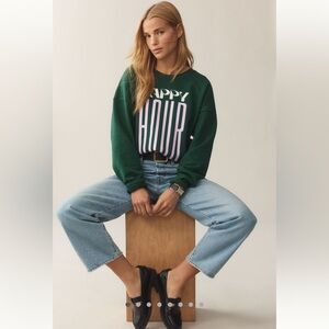ANTHROPOLOGIE x Jordan Nickson Happy Hour Sweatshirt